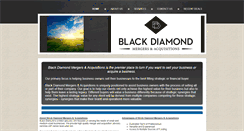 Desktop Screenshot of blackdiamondma.com